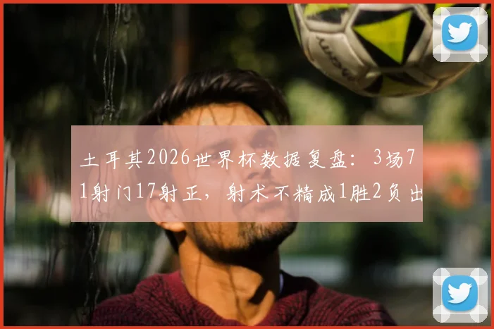 土耳其2026世界杯数据复盘：3场71射门17射正，射术不精成1胜2负出局主因